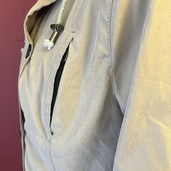 COMC Women Short Trench Pea Coat Jacket - Picture 7 of 8